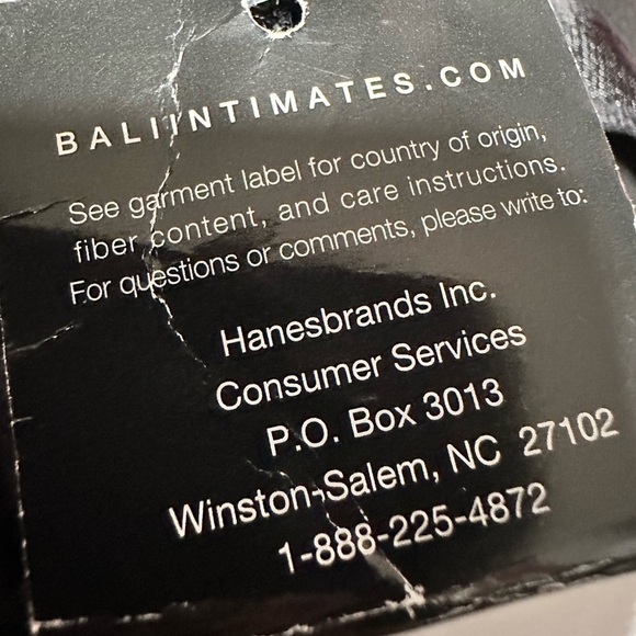 BALI BRA 34D Classic Support Wireless Flexible Adjustable Smooth Back Blk 3469 - Picture 9 of 12